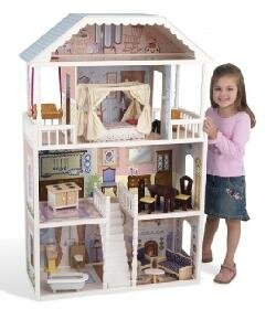 grande maison de poupée en bois