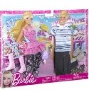 poupee Coffret habits Barbie et Ken bottes roses