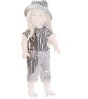 poupee v�tement poup�e 40cm rayures