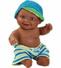 poupee mini b�b� m�tis casquette
