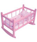poupee Petit lit bercelonnette Laqu� Petitcollin