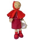 poupee Marionnette 35 cm Chaperon rouge