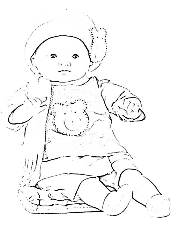 Coloriage Bebe Cheri Emilie Univers Poupees Com Coloriage Bebe Cheri Emilie Univers Poupees Com