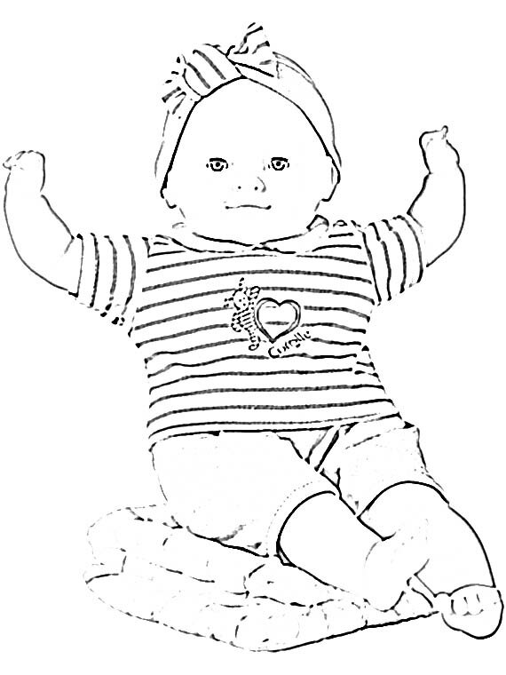 Coloriage Bebe Fou Rire Univers Poupees Com Coloriage Bebe Fou Rire Univers Poupees Com