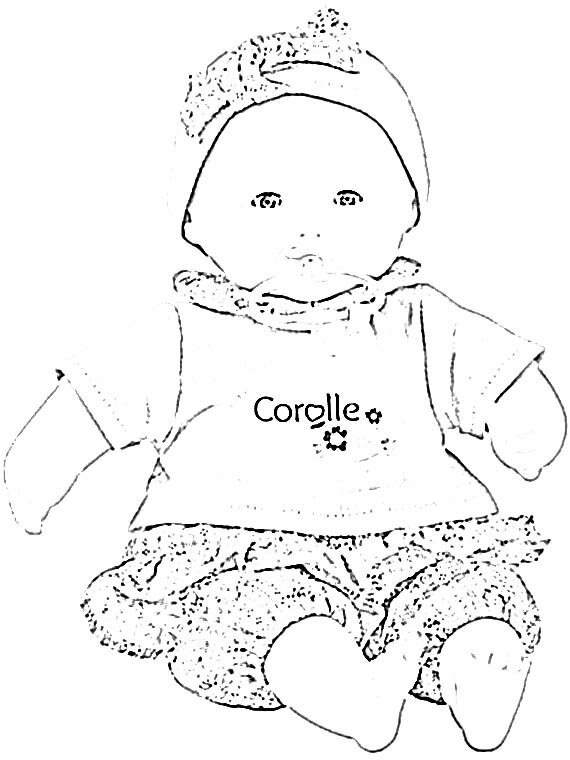 Coloriage Poupon Chou Univers Poupees Com Coloriage Poupon Chou Univers Poupees Com