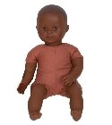 poupee Bb Afro-amricain 50cm  habiller