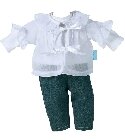 Poupee Ensemble jean romantique 42 cm