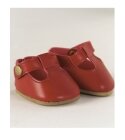Chaussures Cuco cuir rouge poupee