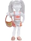 Poupe Ensemble tenue de surfeuse orange : obtenir plus d'information