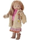 Poupee Mariquita Model en manteau beige