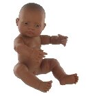 poupee Bébé newborn garçon sud américain 40cm