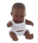 poupee Mini poupée garçon africain