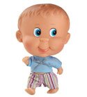 Mini poupée garçon Fléty short rayé poupee