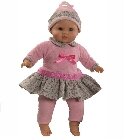 poupee Bb Amy tenue rose 36cm