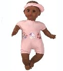 Bb Bubble fille rose africaine 32cm poupee