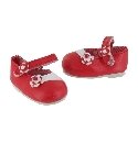 Chaussures rouges poupée 32cm Paolareina poupee