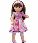 Poupée Soy tu Norma robe mauve fleurs poupee