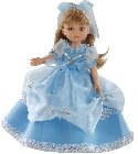 Carla princesse robe bleue poupee