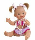 poupee Poupe bb fille couettes blondes