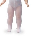 poupee Collants blancs taille 39 / 40cm
