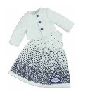 poupee Habit Sbastopol 39cm robe et gilet blanc