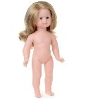 poupee Emilie 39cm nue cheveux longs